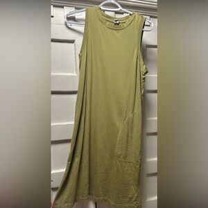 Olive Green Mini Dress